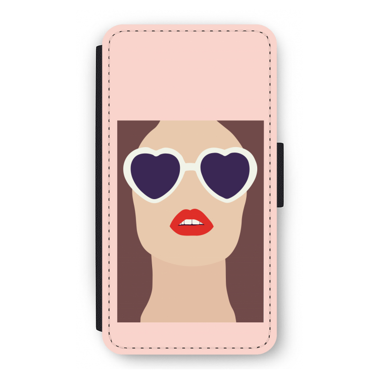 Red lips: iPhone 11 Pro Flip Hoesje