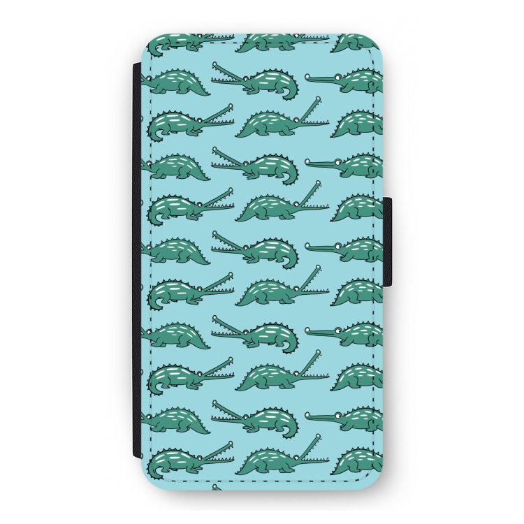 Kroko: iPhone 11 Pro Flip Hoesje