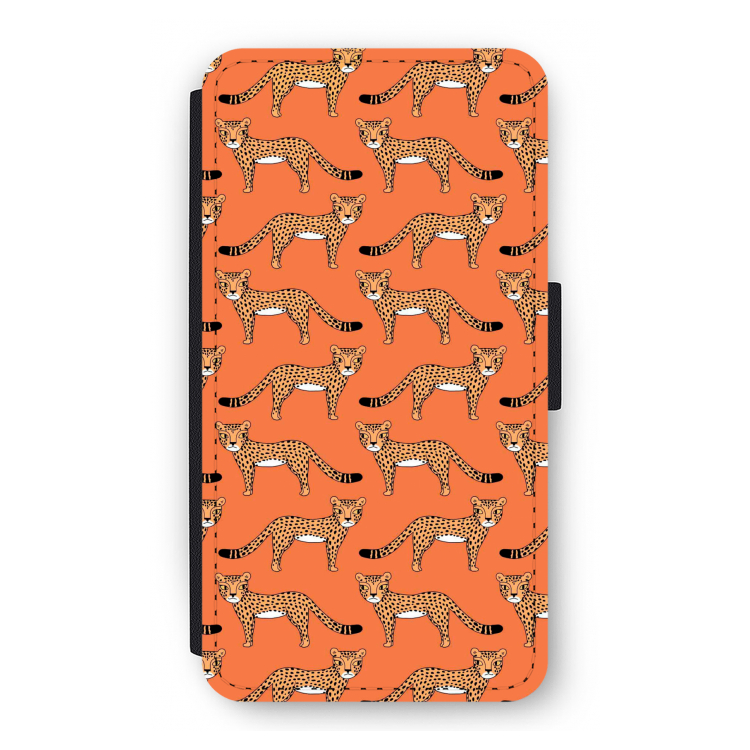 Cheetah: iPhone 11 Pro Flip Hoesje