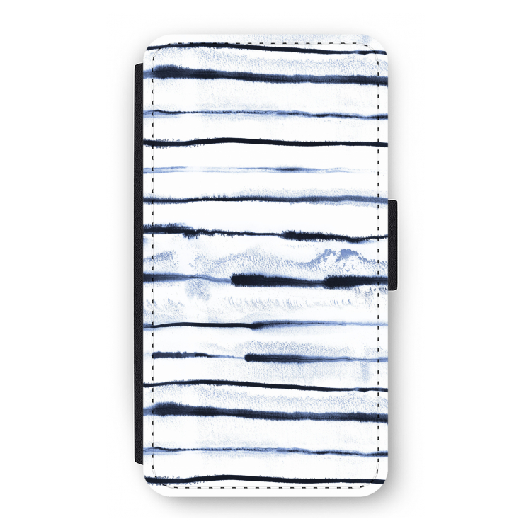 Ink Stripes: iPhone 11 Pro Flip Hoesje