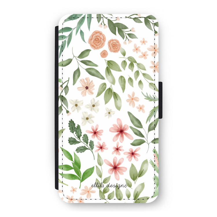 Botanical sweet flower heaven: iPhone 11 Pro Flip Hoesje