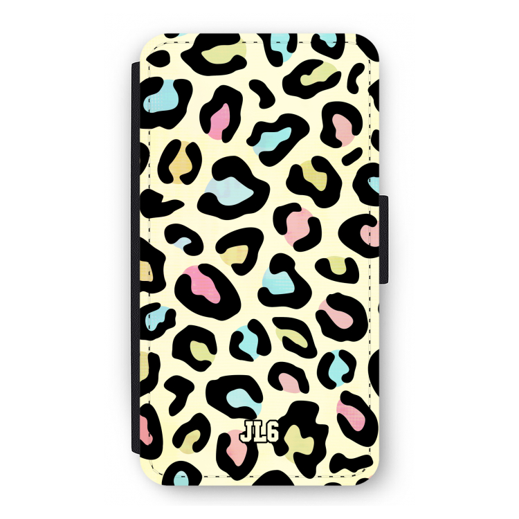Leopard pattern: iPhone 11 Pro Flip Hoesje