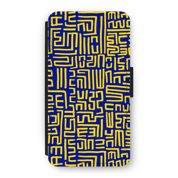 Majorelle Blue Print: iPhone 11 Pro Flip Hoesje