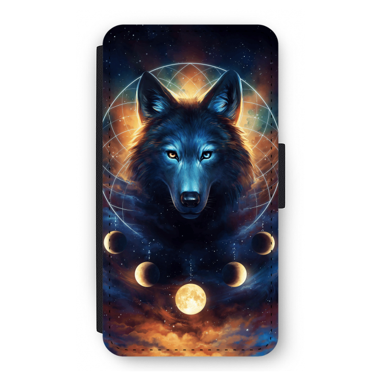 Wolf Dreamcatcher: iPhone 11 Pro Flip Hoesje