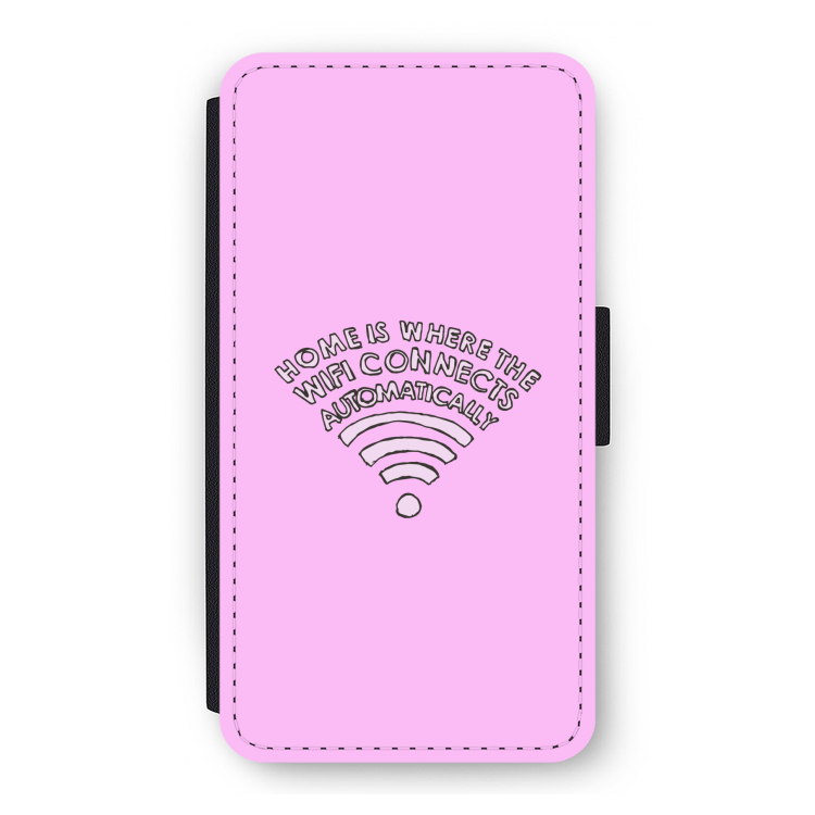 Home Is Where The Wifi Is: iPhone 11 Pro Flip Hoesje