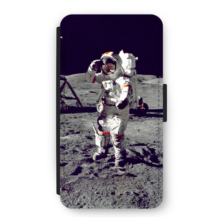 Spaceman: iPhone 11 Pro Flip Hoesje