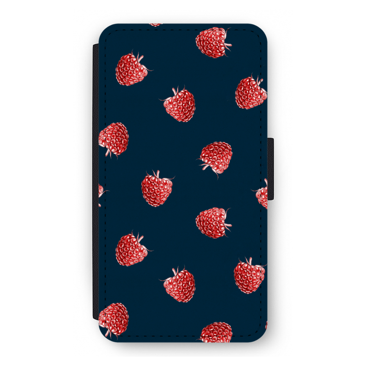 Framboosjes: iPhone 11 Pro Flip Hoesje