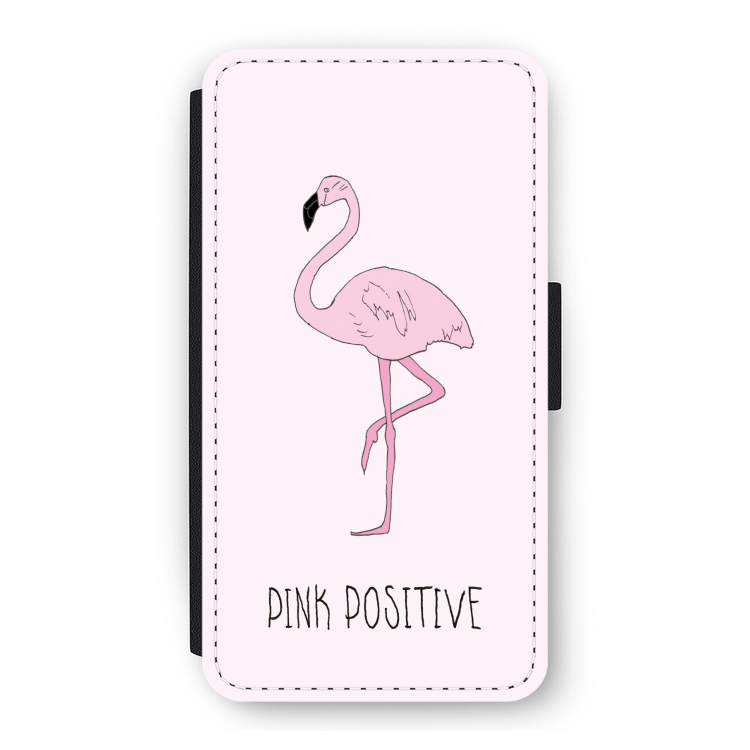 Pink positive: iPhone 11 Pro Flip Hoesje