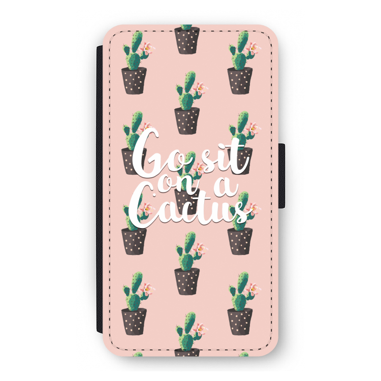 Cactus quote: iPhone 11 Pro Flip Hoesje