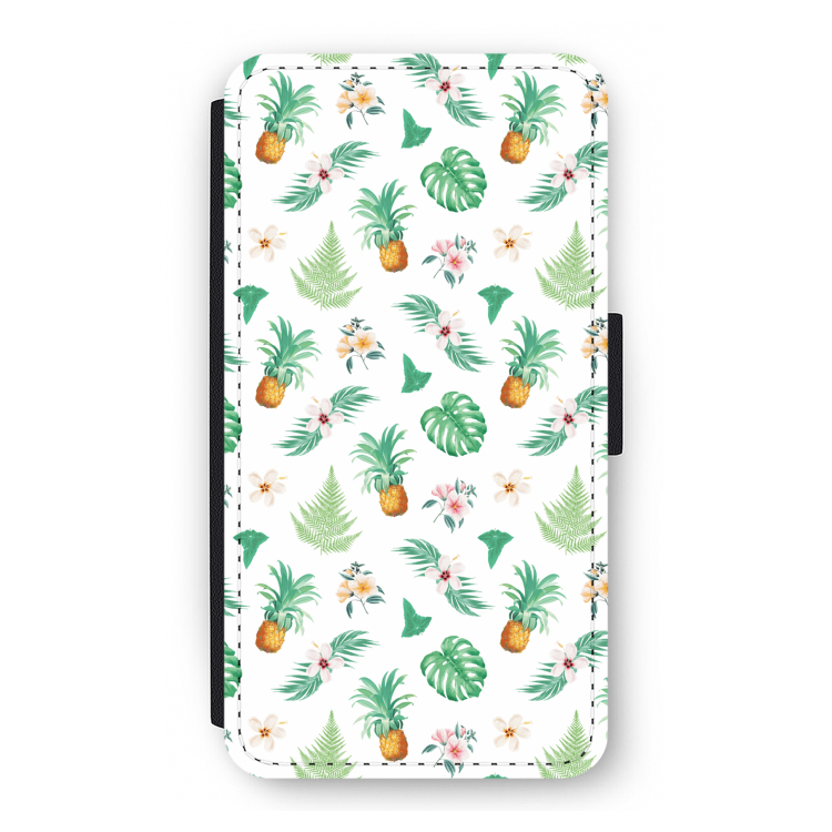 Ananas bladeren: iPhone 11 Pro Flip Hoesje