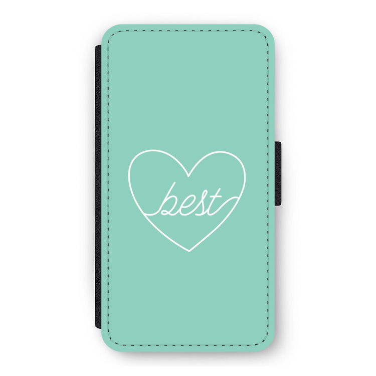 Best heart pastel: iPhone 11 Pro Flip Hoesje