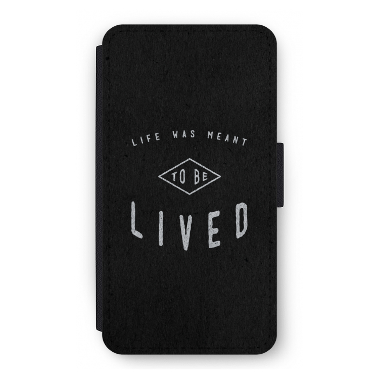 To be lived: iPhone 11 Pro Flip Hoesje