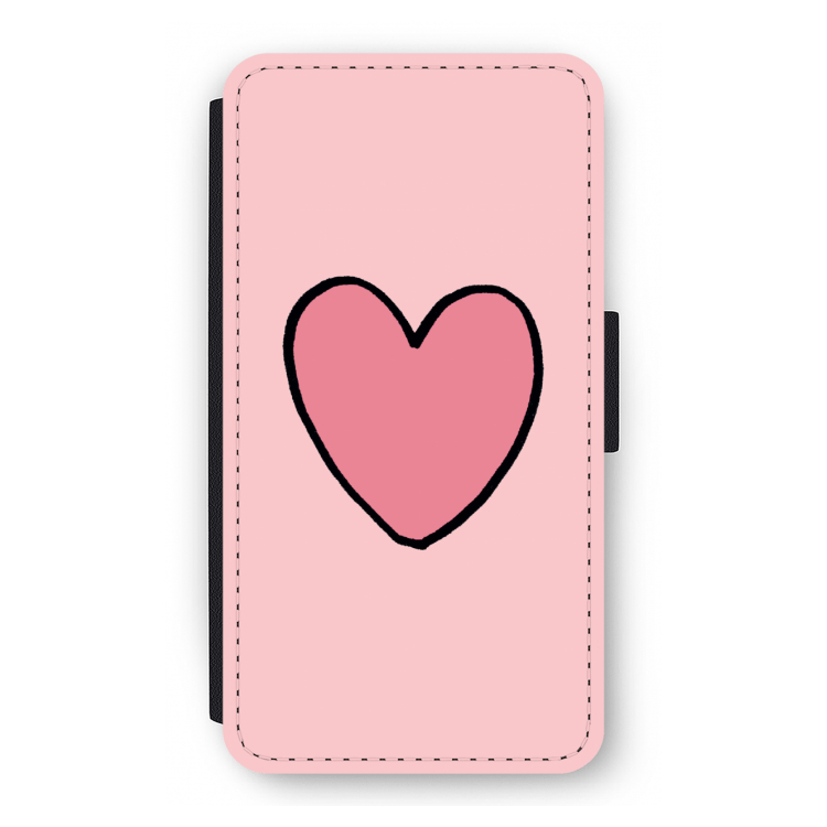 Hartje: iPhone 11 Pro Flip Hoesje