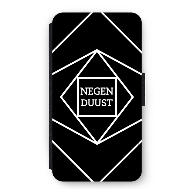 Negenduust geometrisch: iPhone 11 Pro Flip Hoesje