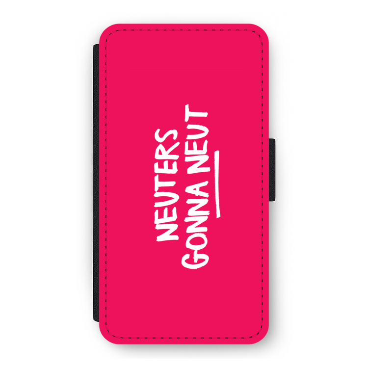 Neuters (roze): iPhone 11 Pro Flip Hoesje