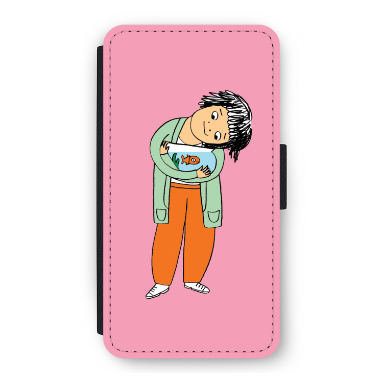Visknuffel: iPhone 11 Pro Flip Hoesje