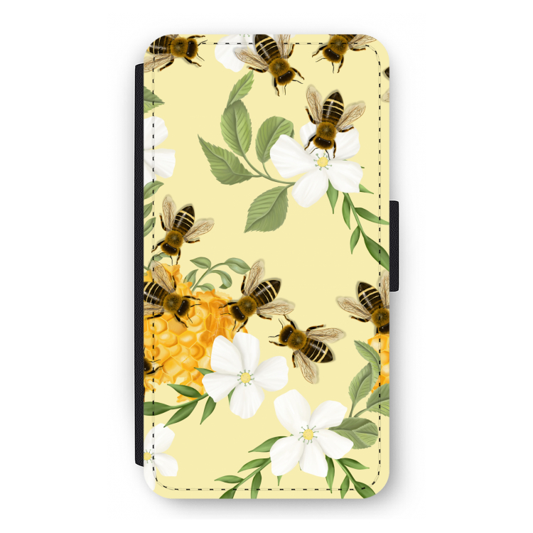 No flowers without bees: iPhone 11 Pro Flip Hoesje