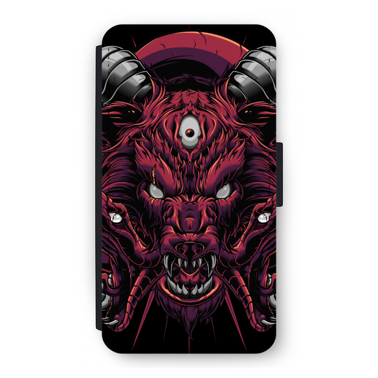 Hell Hound and Serpents: iPhone 11 Pro Flip Hoesje