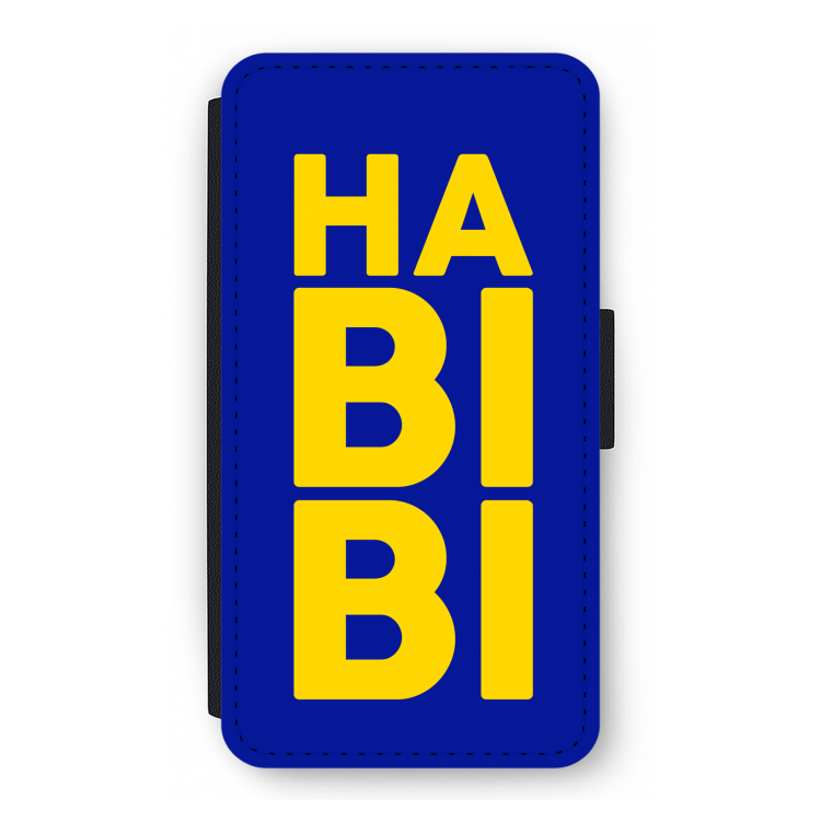 Habibi Blue: iPhone 11 Pro Flip Hoesje