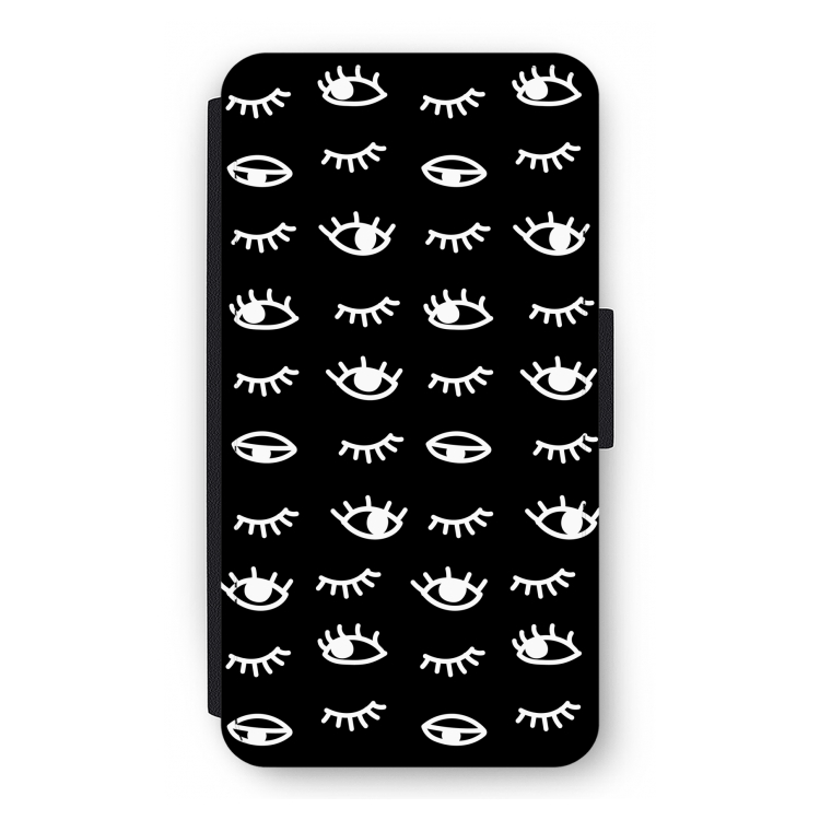 Eye pattern #3: iPhone 11 Pro Flip Hoesje