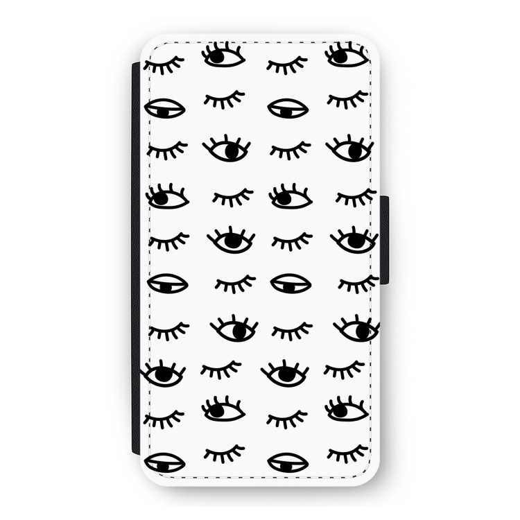 Eye pattern #2: iPhone 11 Pro Flip Hoesje