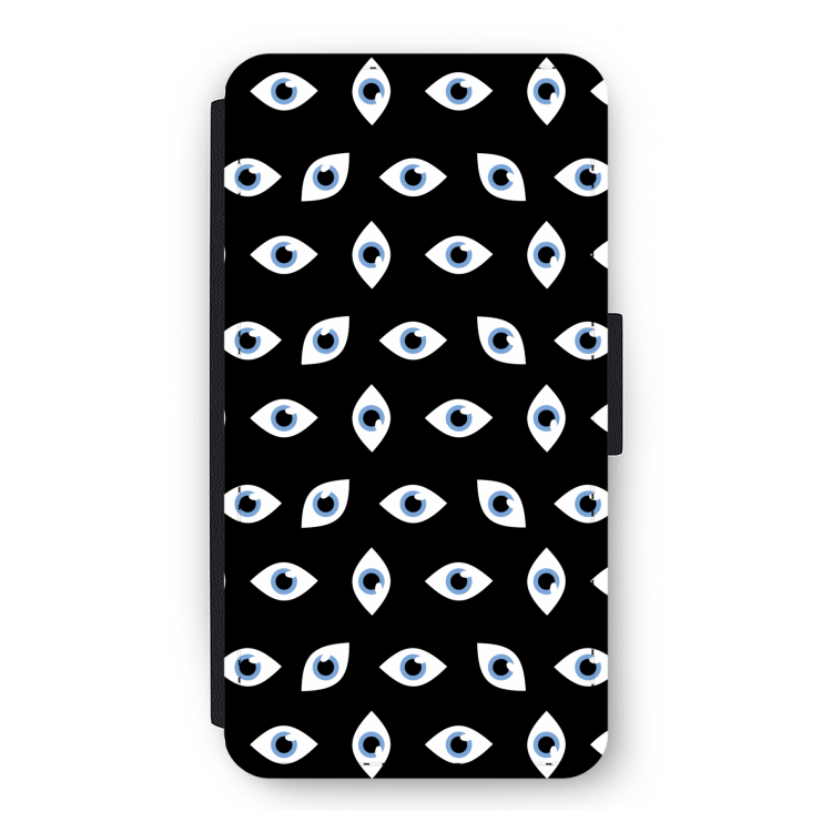 Eyes pattern: iPhone 11 Pro Flip Hoesje