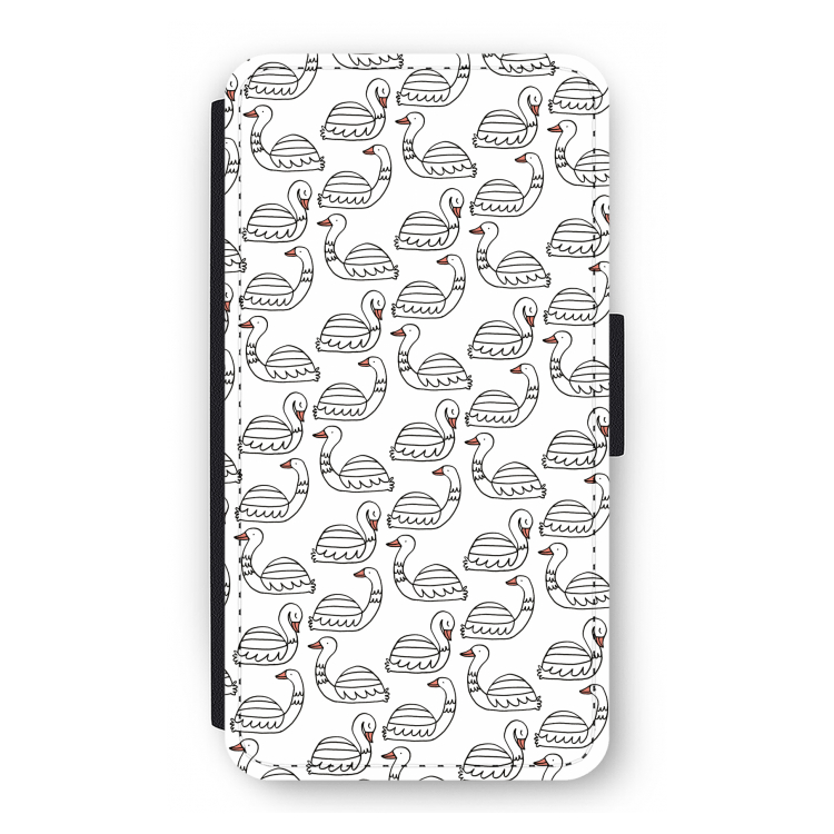 Zwanen: iPhone 11 Pro Flip Hoesje