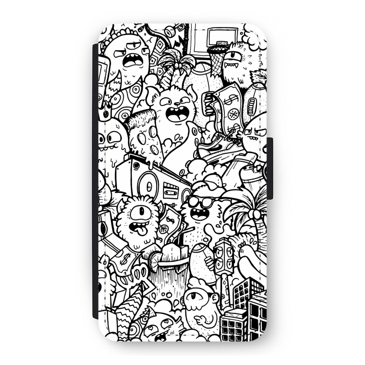 Vexx City #2: iPhone 11 Pro Flip Hoesje