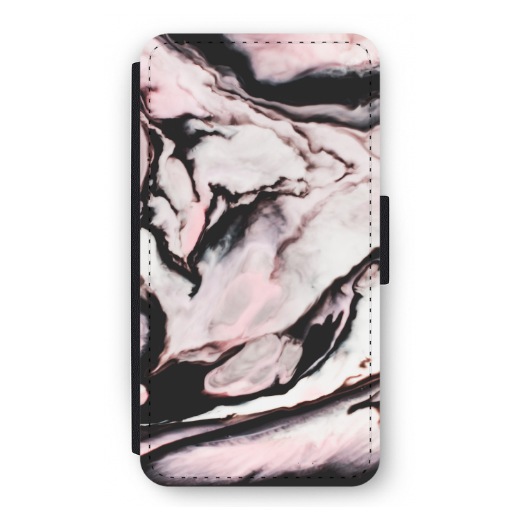 Roze stroom: iPhone 11 Pro Flip Hoesje