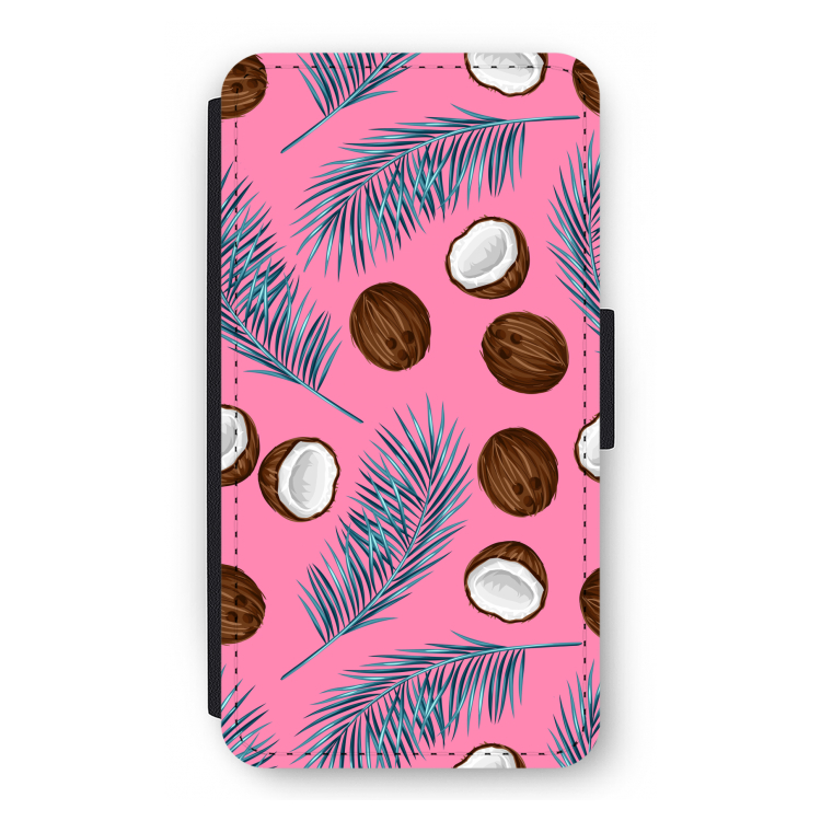Kokosnoot roze: iPhone 11 Pro Flip Hoesje
