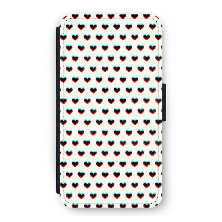 Hartjes: iPhone 11 Pro Flip Hoesje