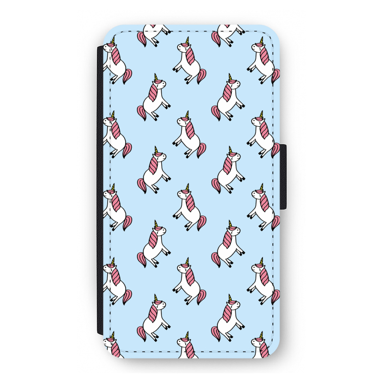 Eenhoorns overal: iPhone 11 Pro Flip Hoesje