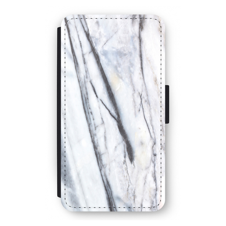 Gestreepte marmer: iPhone 11 Pro Flip Hoesje