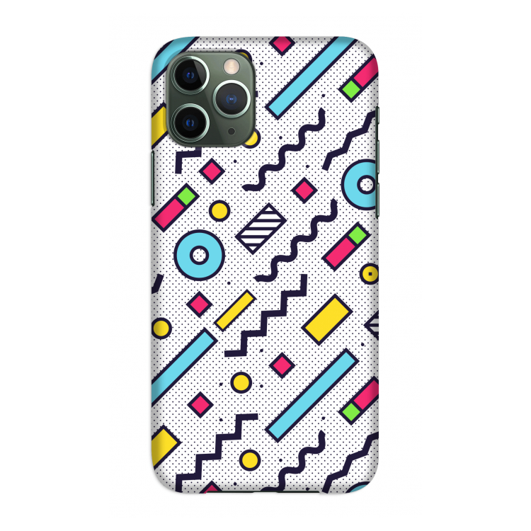 8-bit N°8: Volledig geprint iPhone 11 Pro Hoesje
