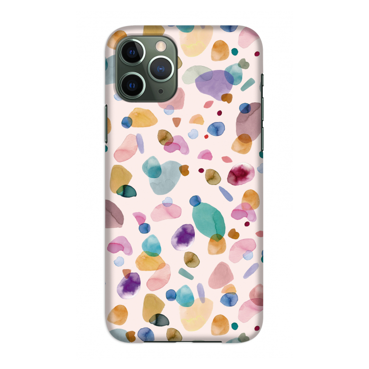 Terrazzo Memphis Pink: Volledig geprint iPhone 11 Pro Hoesje