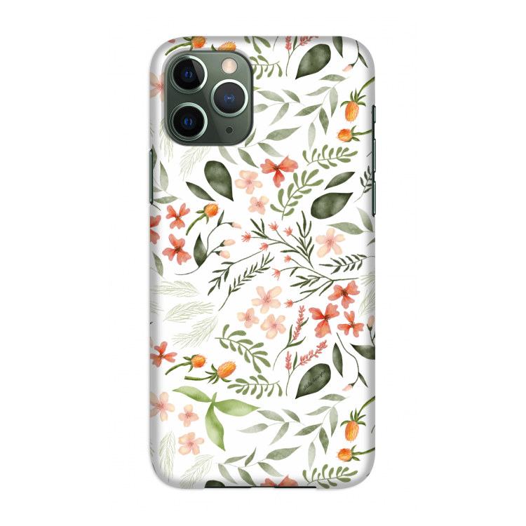 Sweet little flowers: Volledig geprint iPhone 11 Pro Hoesje