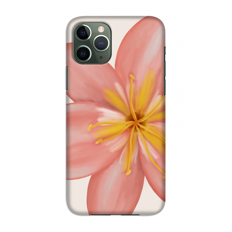 Pink Ellila Flower: Volledig geprint iPhone 11 Pro Hoesje