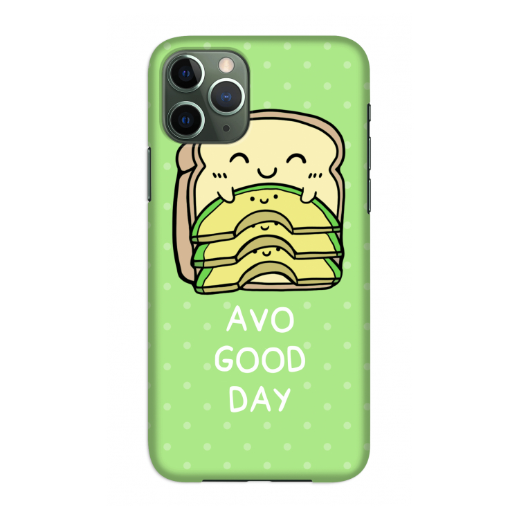 Avo Good Day: Volledig geprint iPhone 11 Pro Hoesje