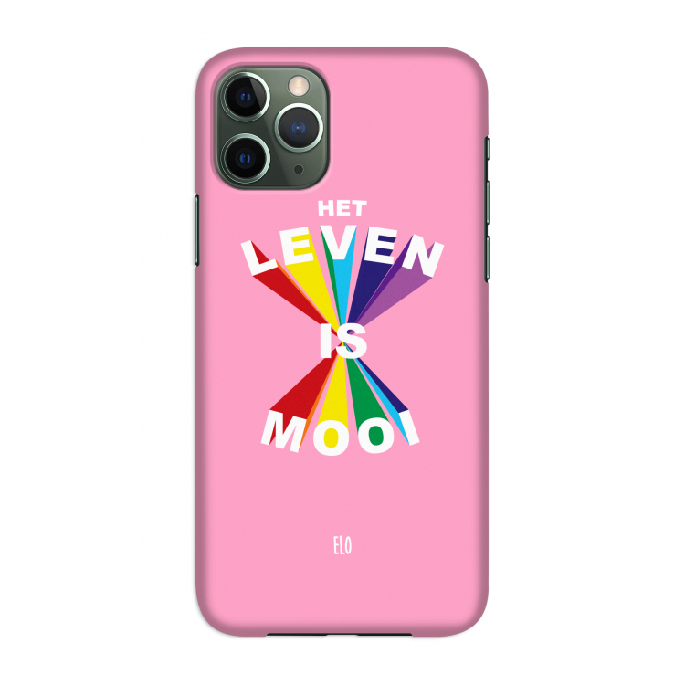 Het Leven Is Mooi: Volledig geprint iPhone 11 Pro Hoesje