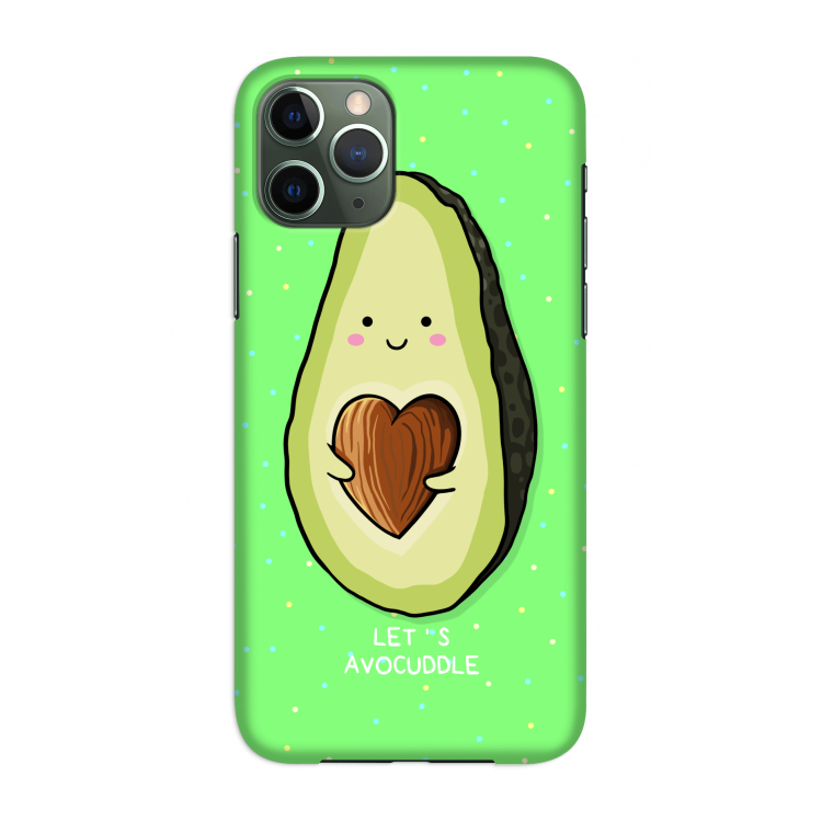 Avocuddle: Volledig geprint iPhone 11 Pro Hoesje