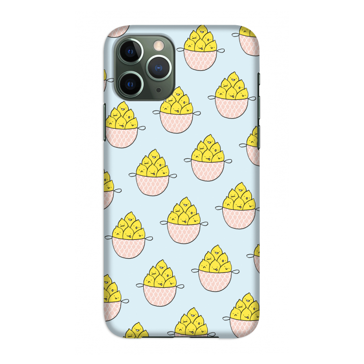 Citroenen: Volledig geprint iPhone 11 Pro Hoesje