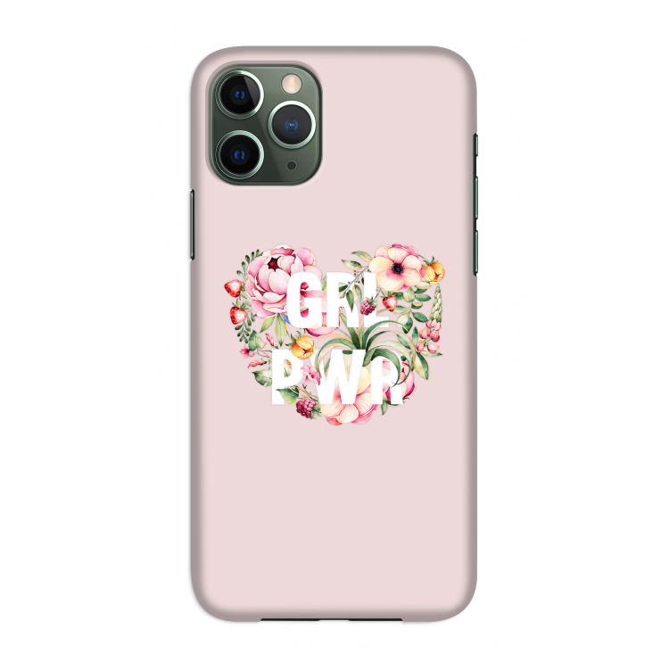 GRL PWR Flower: Volledig geprint iPhone 11 Pro Hoesje