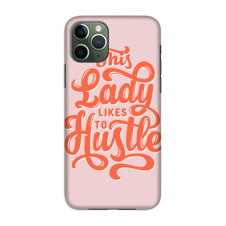 Hustle Lady: Volledig geprint iPhone 11 Pro Hoesje