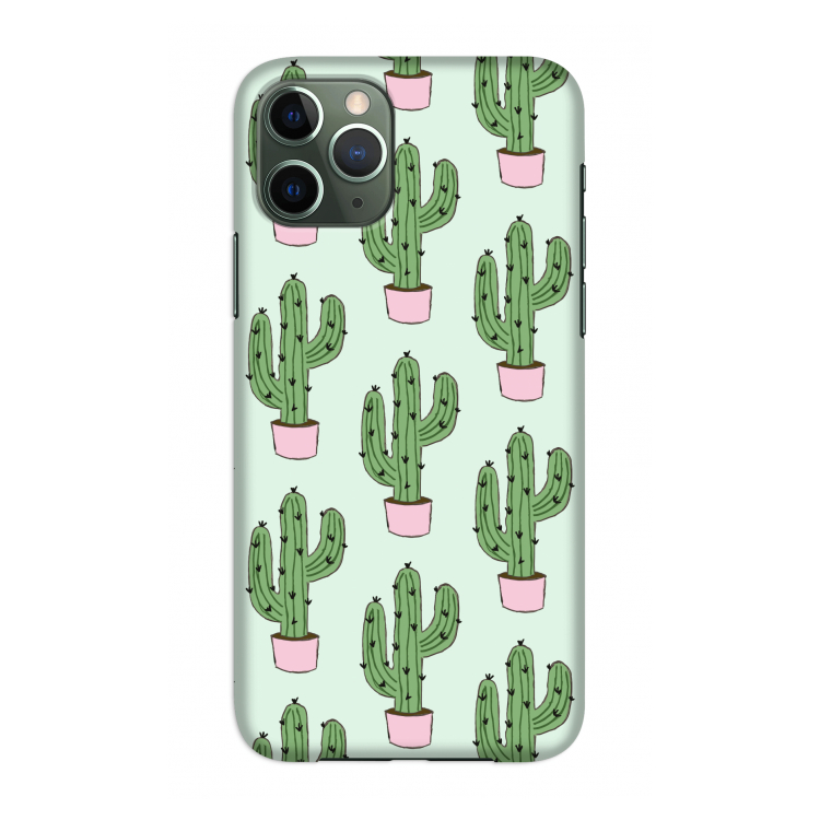 Cactus Lover: Volledig geprint iPhone 11 Pro Hoesje