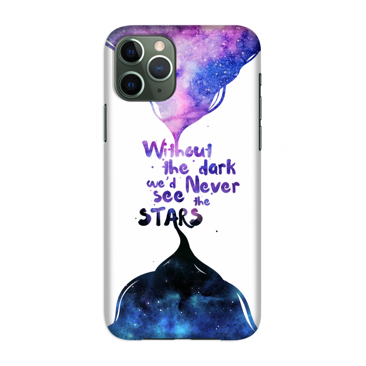 Stars quote: Volledig geprint iPhone 11 Pro Hoesje