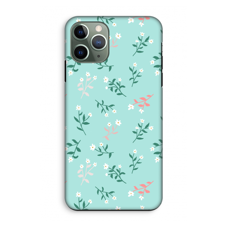 Small white flowers: iPhone 11 Pro Tough Case
