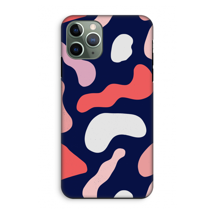 Memphis Shapes Pink: iPhone 11 Pro Tough Case