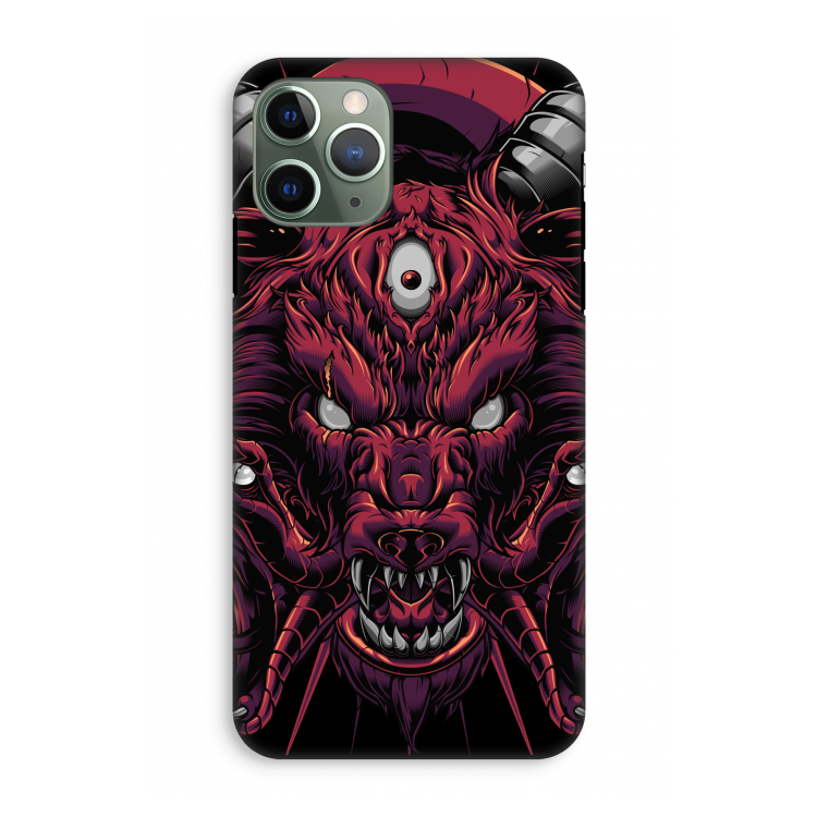 Hell Hound and Serpents: iPhone 11 Pro Tough Case
