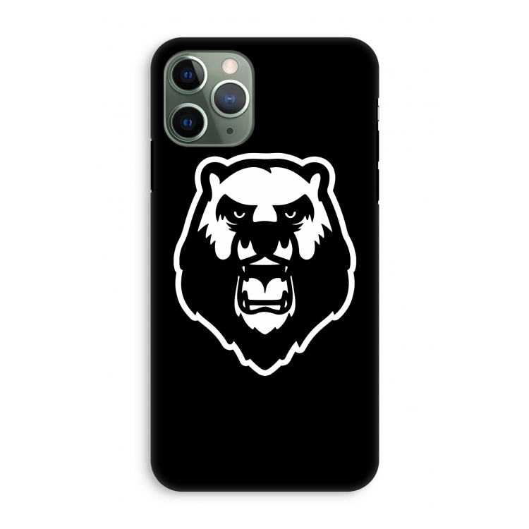 Angry Bear (black): iPhone 11 Pro Tough Case