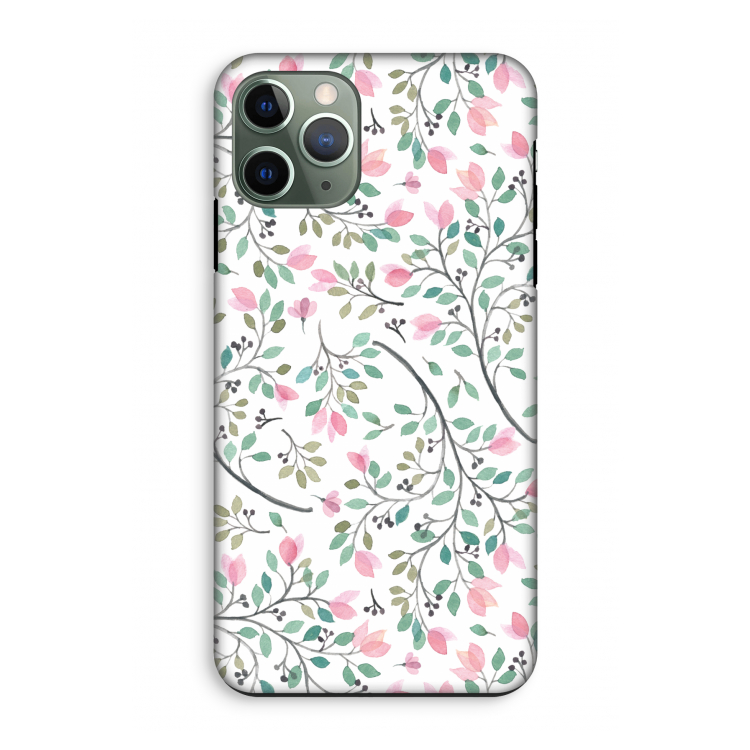 Sierlijke bloemen: iPhone 11 Pro Tough Case